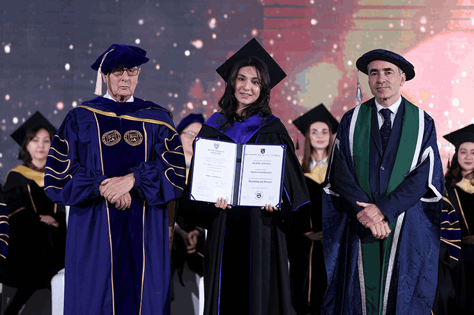 Celebrating First Graduation Ceremony at British Management University!